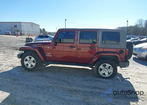 2008 Jeep Wrangler Unlimited Sahara from USA, damaged, VIN 1J8GA59158L553704
